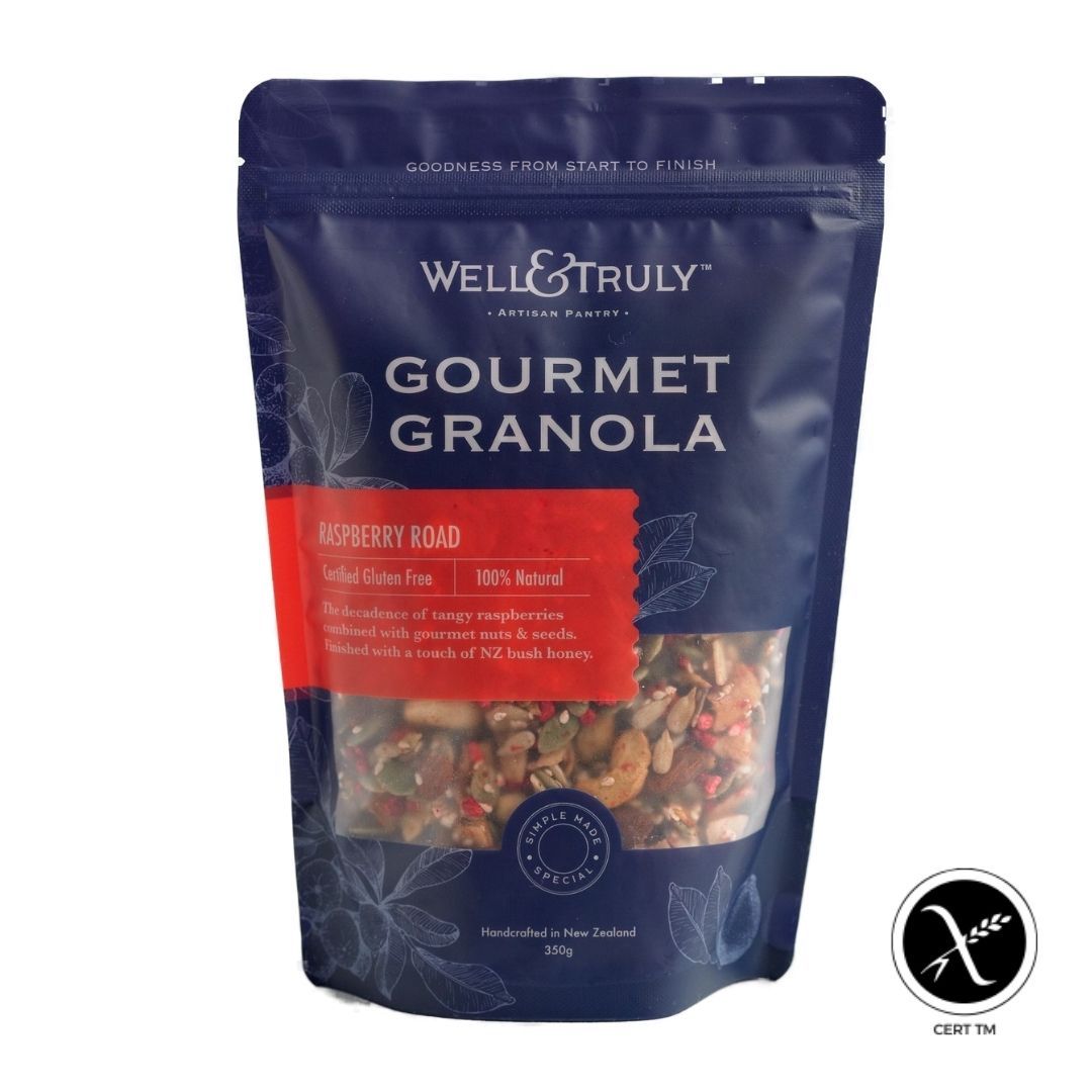Well & Truly Raspberry Road Gourmet Granola Cereal