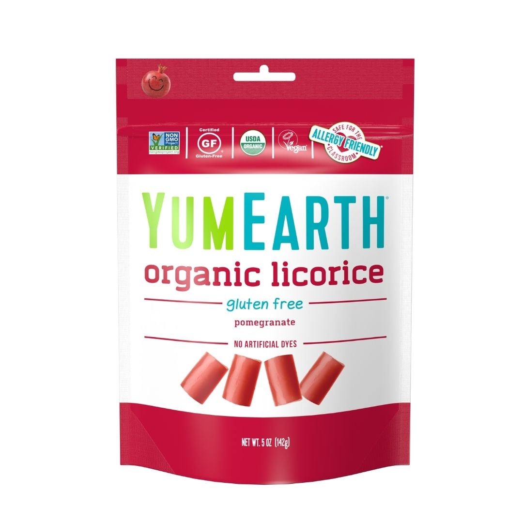 YumEarth Organic Licorice - Pomegranate