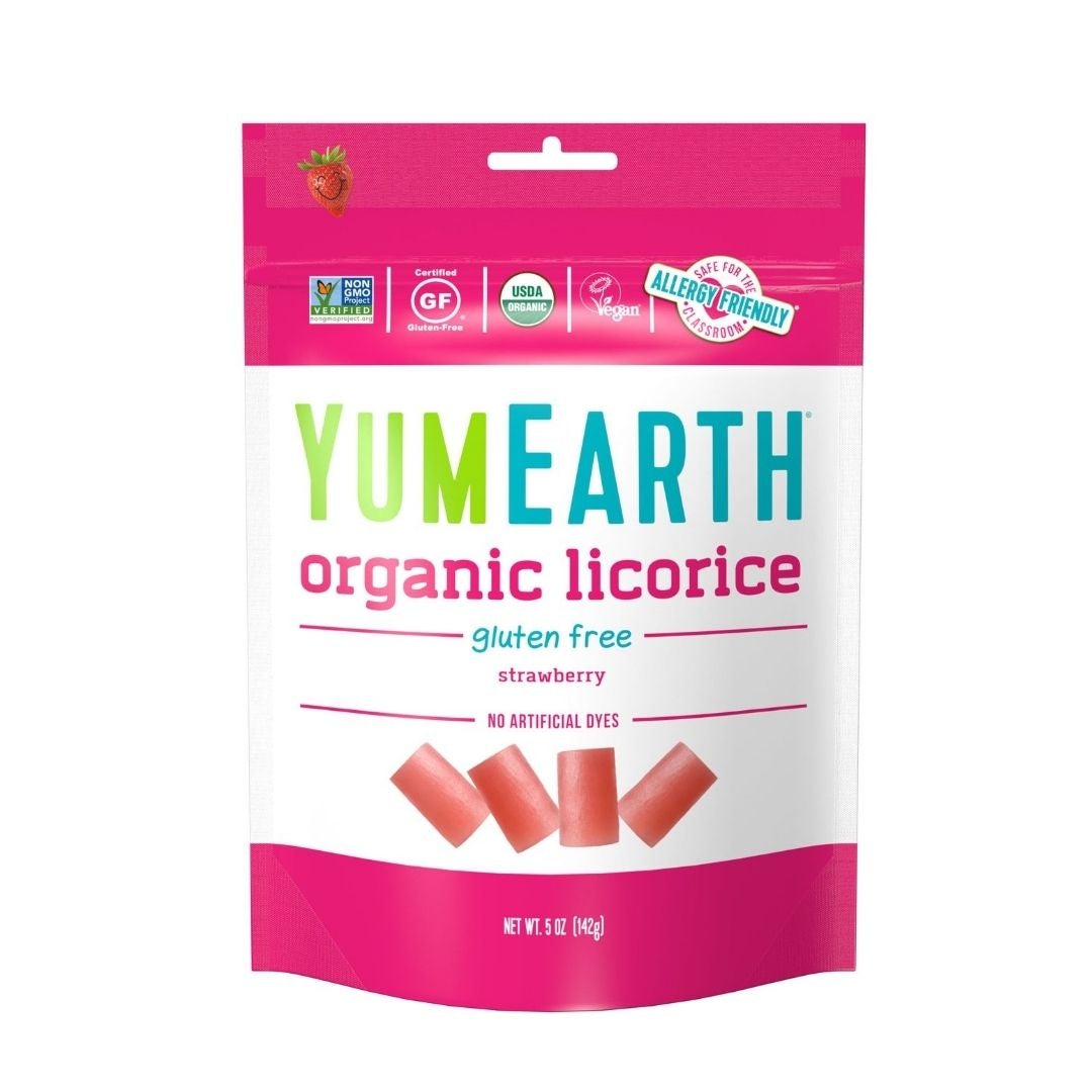 YumEarth Organic Licorice - Strawberry